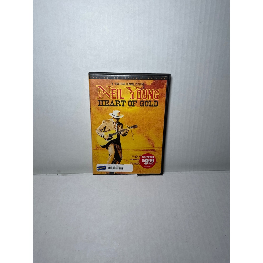 Neil Young Heart of Gold DVD Special Collector's Edition Jonathan Demme Concert